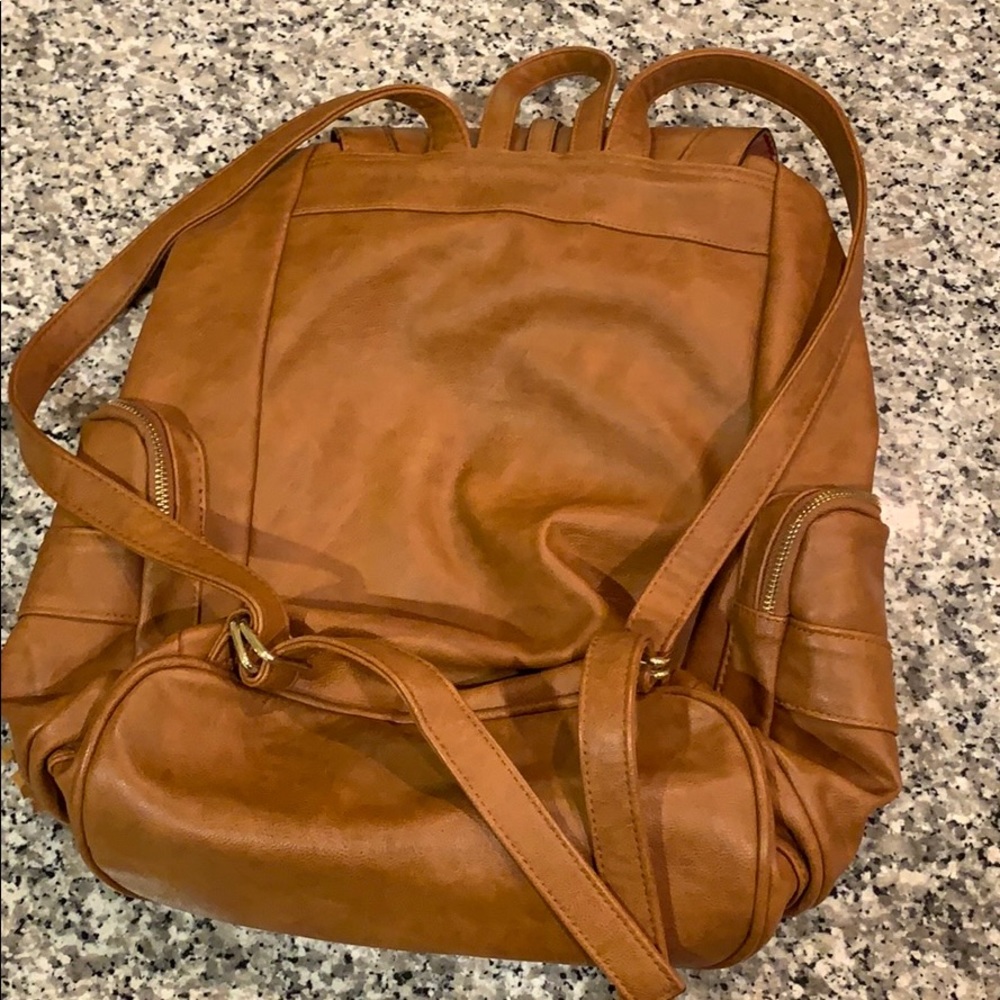 CAMEL “DRAWSTRING” BACKPACK - Picture 5 of 7